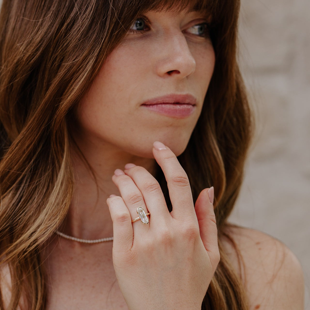The Zadie Elongated Cushion Lab Grown Diamond Ring