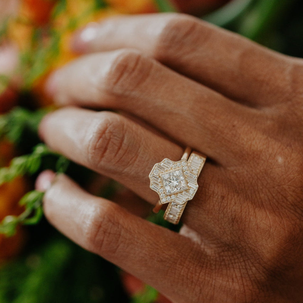 The Isabella Princess Cut Ring