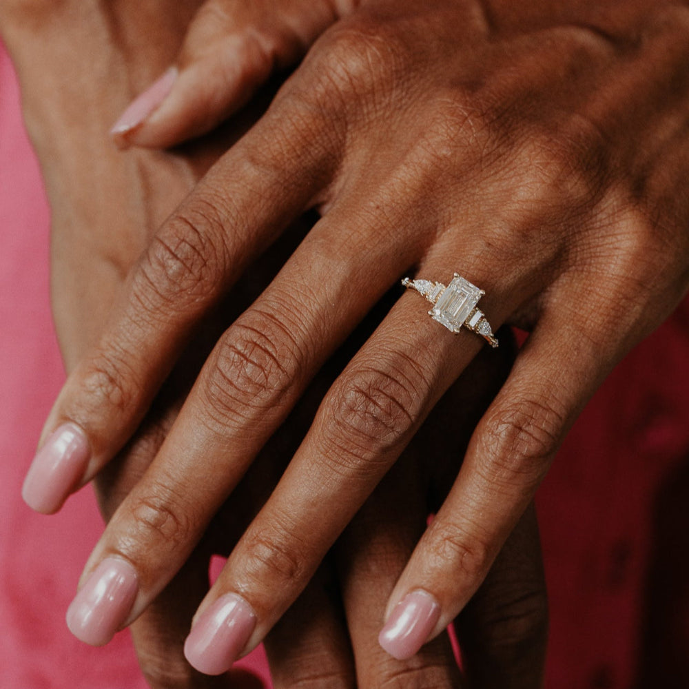 The Encanto Emerald Cut Ring