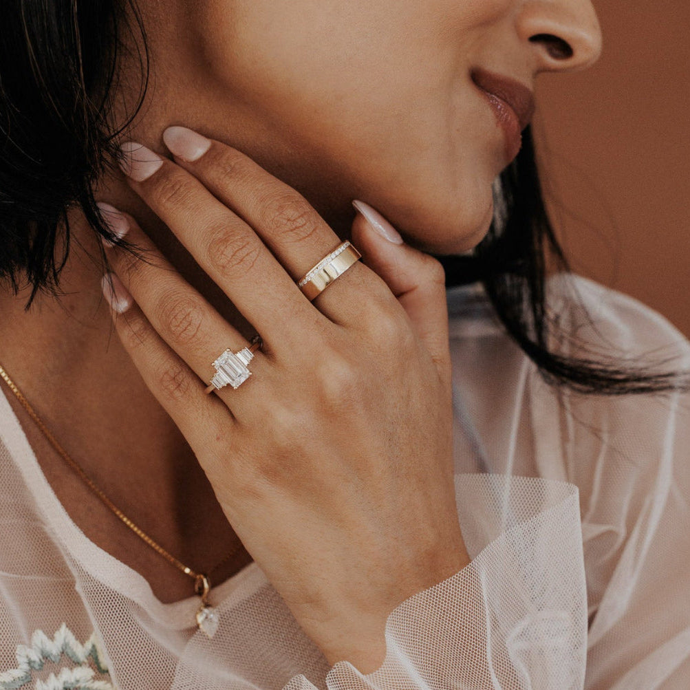 The Jolee Emerald Cut Ring