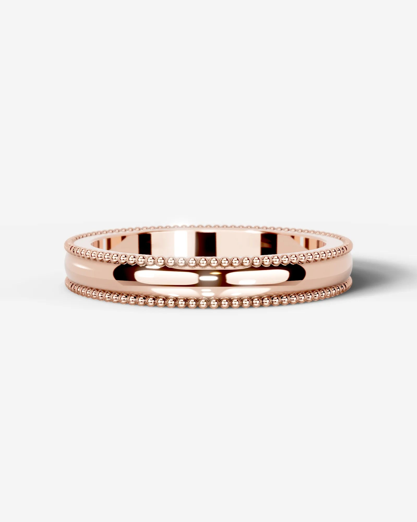 Sacha Wedding Band Lab Grown R Diamond Wedding Ring - Rose Gold - 18K - 6ct