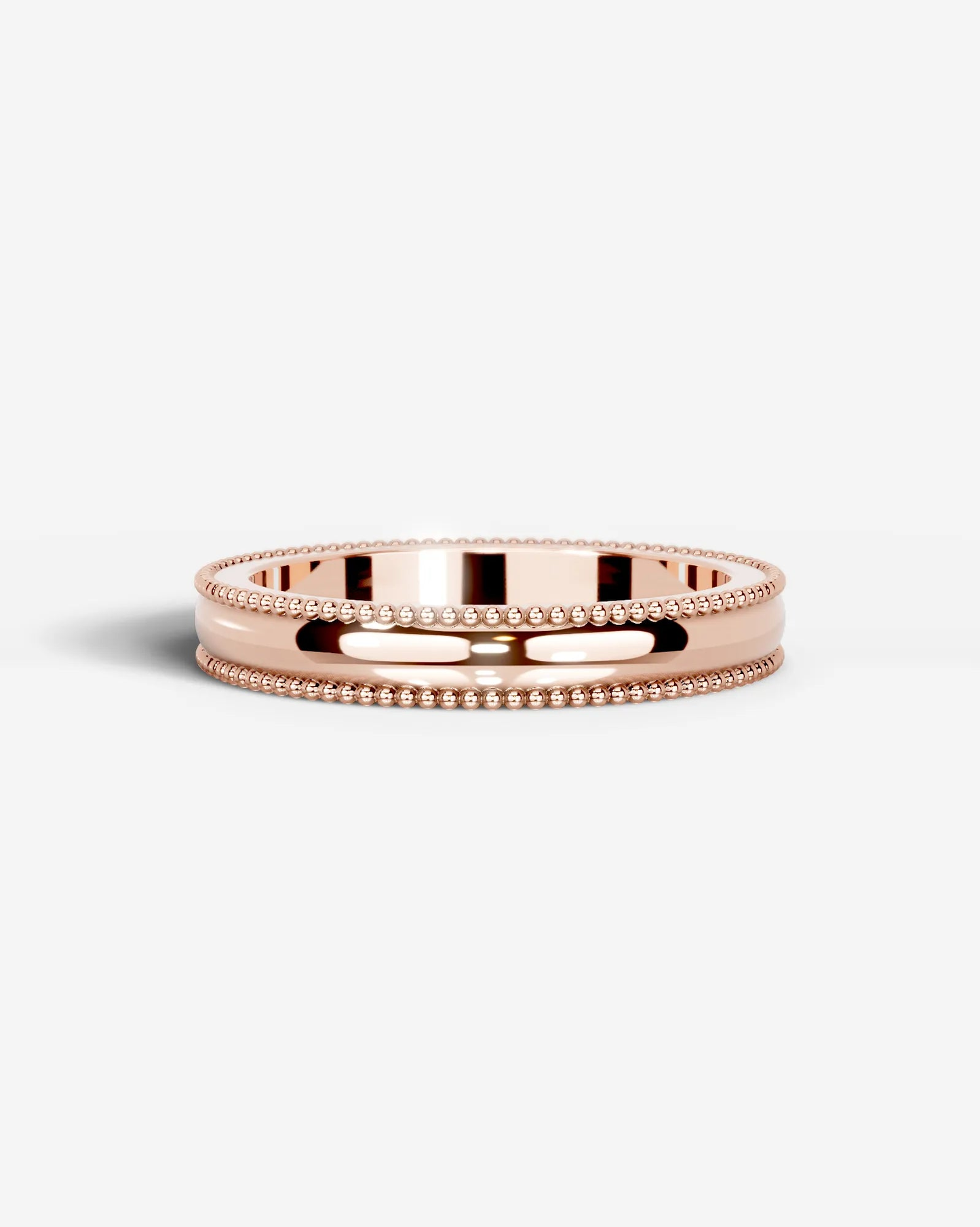 Sacha Wedding Band Lab Grown R Diamond Wedding Ring - Rose Gold - 14K - 6ct