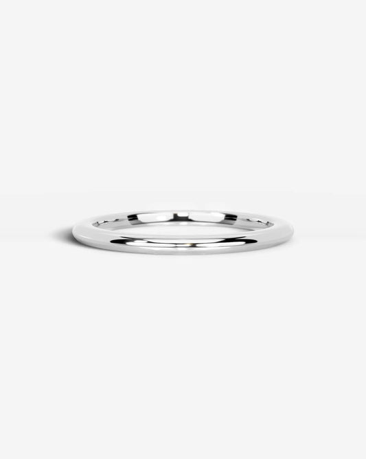 Samantha Wedding Band Lab Grown Diamond Wedding Ring - White Gold