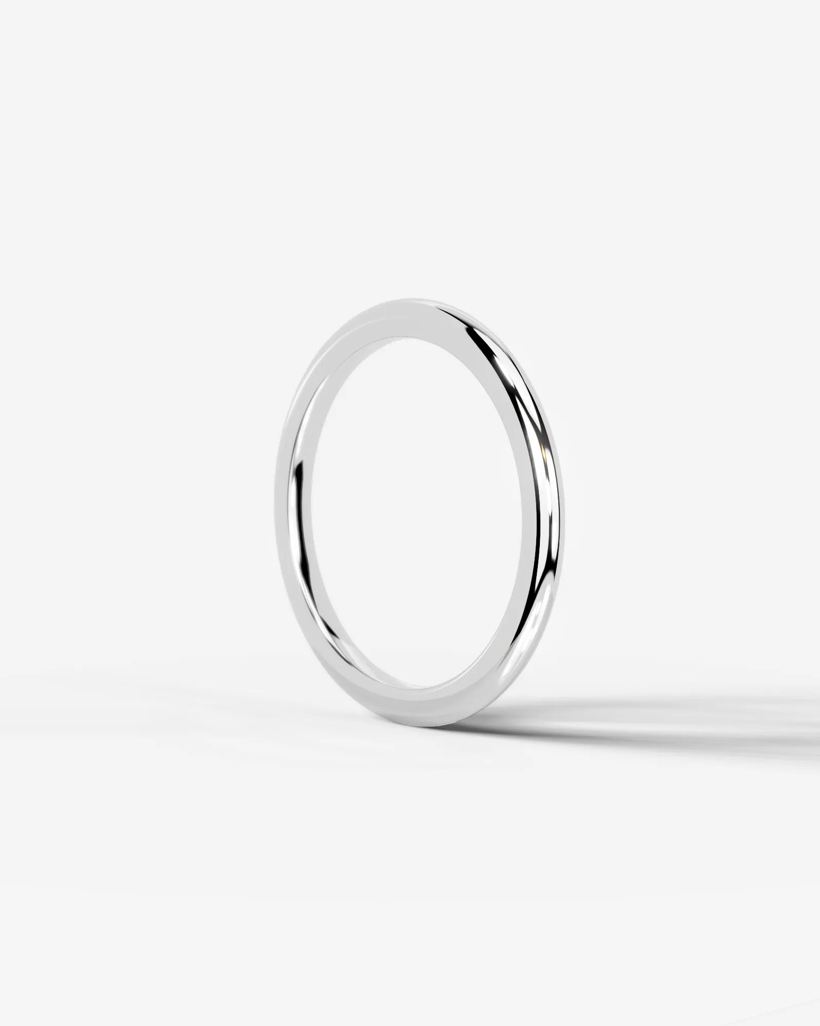 Samantha Wedding Band Lab Grown Diamond Wedding Ring - White Gold - 18K - 2ct