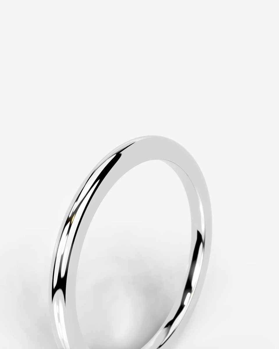 Samantha Wedding Band Lab Grown Diamond Wedding Ring - White Gold