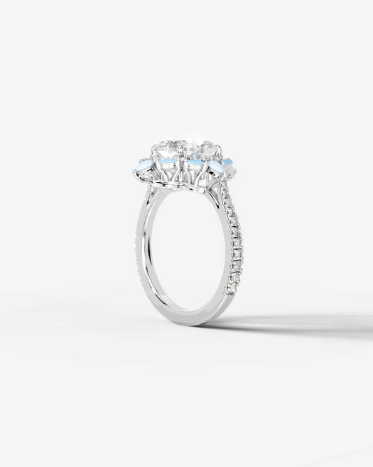 Sarah Lab Grown Diamond Wedding Ring - Platinum