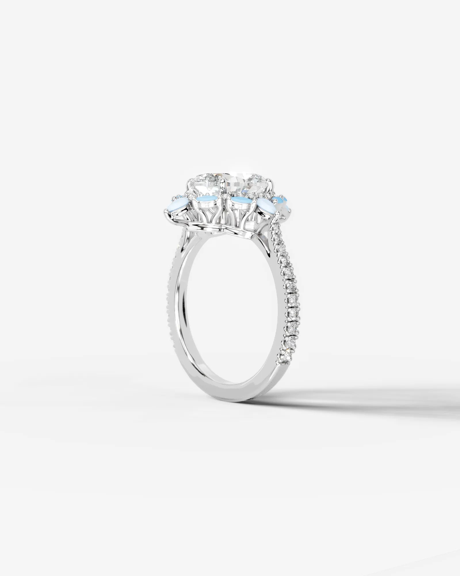 Sarah Lab Grown Diamond Wedding Ring - Platinum - 5ct