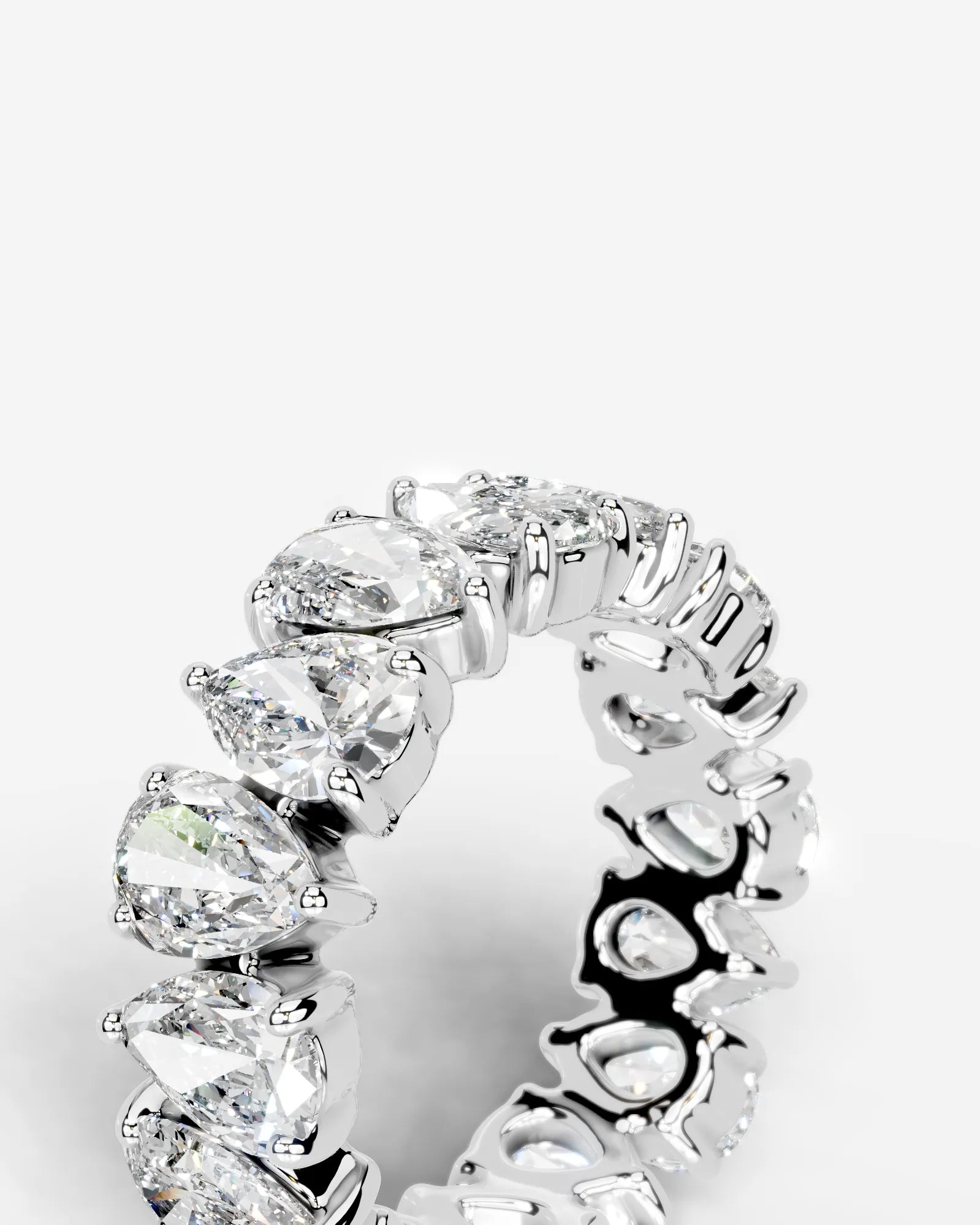 Sarah Lab Grown Diamond Wedding Ring - White Gold - 18K - 2ct