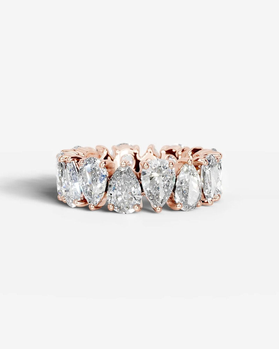 Sarah Lab Grown Diamond Wedding Ring - Rose Gold