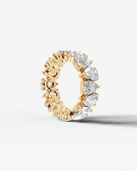 Sarah Lab Grown Diamond Wedding Ring - Yellow Gold