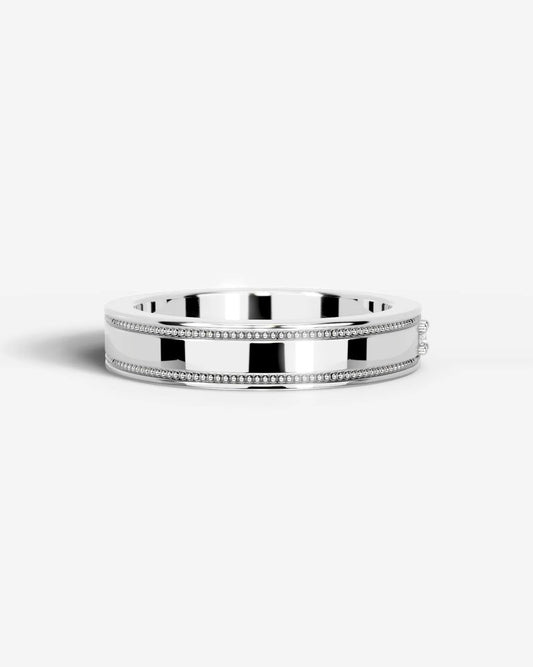 Sherry Lab Grown Round Diamond Wedding Ring - Platinum