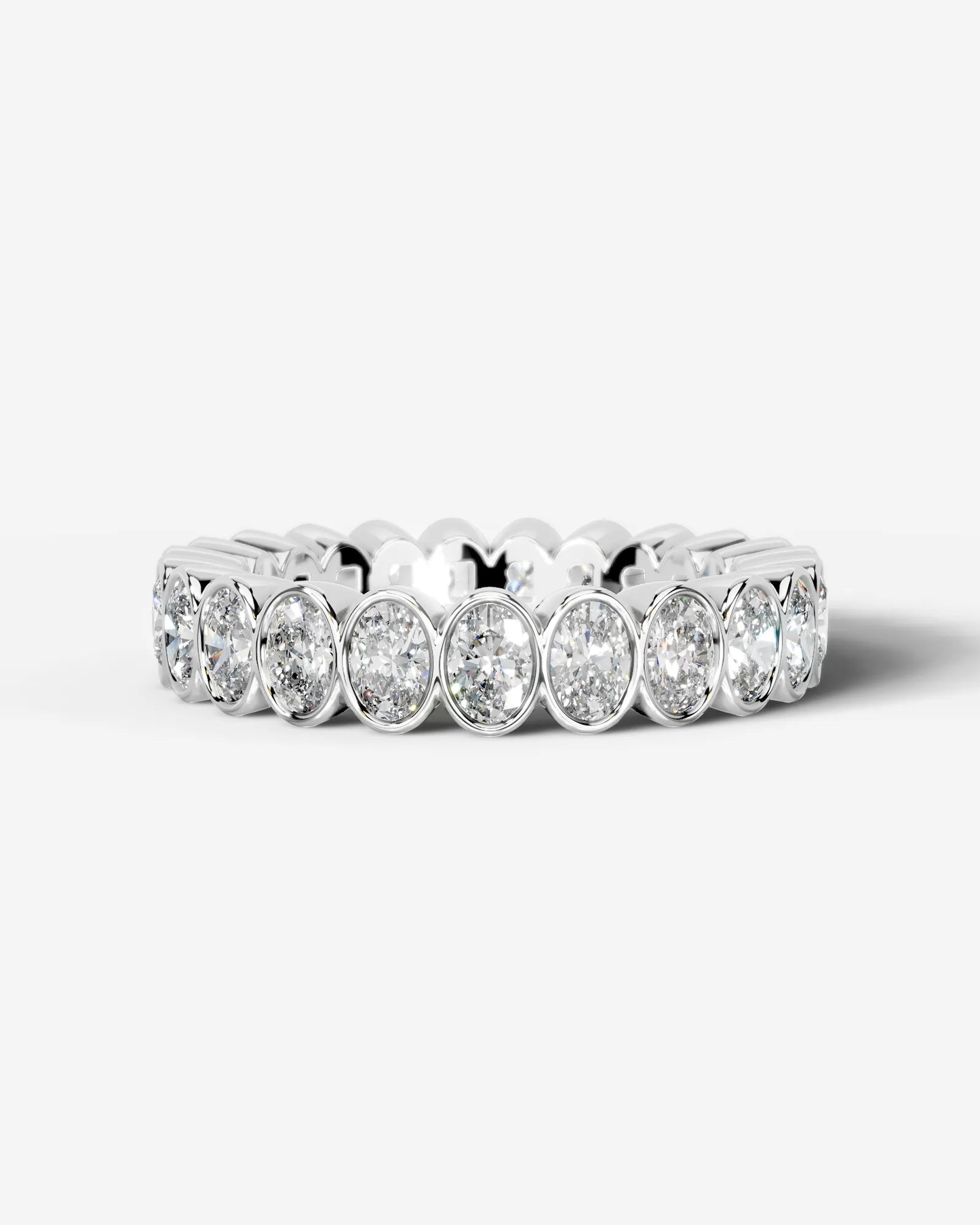 Sook Lab Grown Diamond Wedding Ring - White Gold - 18K - 6ct