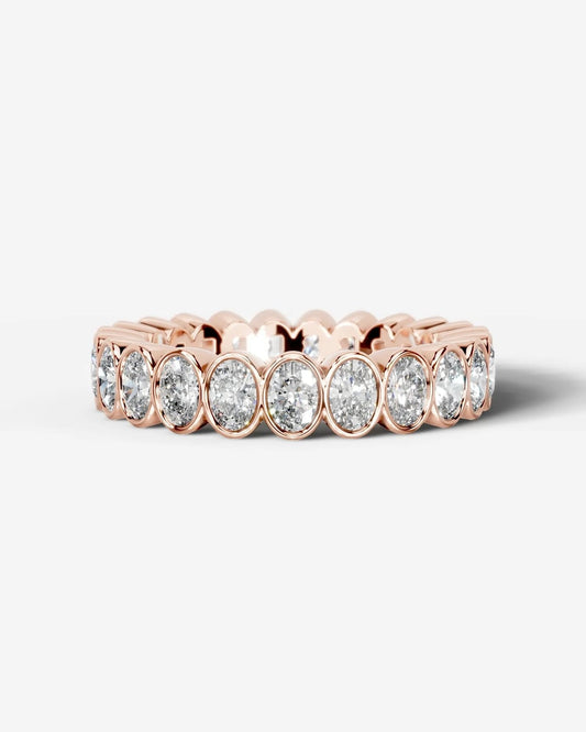 Sook Lab Grown Diamond Wedding Ring - Rose Gold