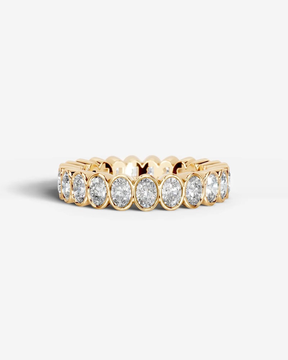 Sook Lab Grown Diamond Wedding Ring - Yellow Gold