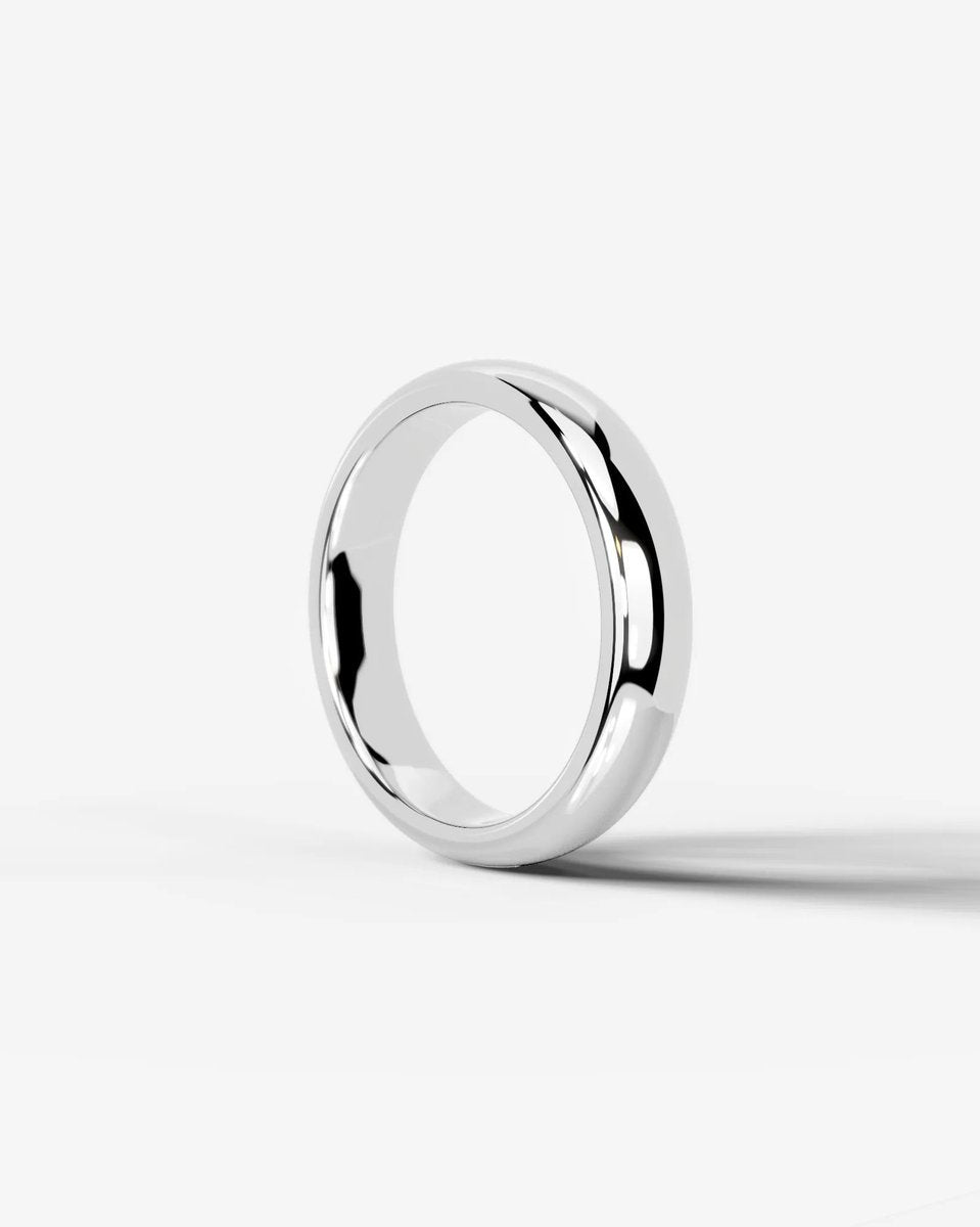 Tatiana Wedding Band Lab Grown Diamond Wedding Ring - White Gold