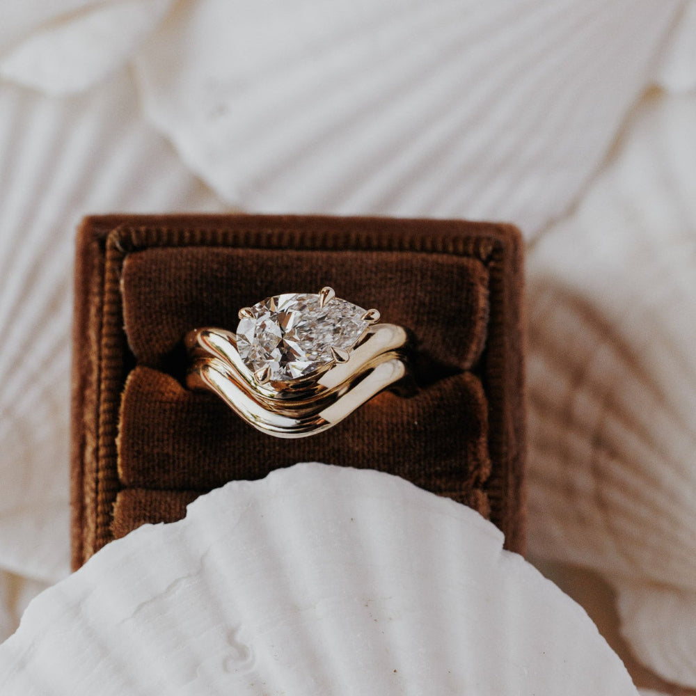 The Capri Pear Ring