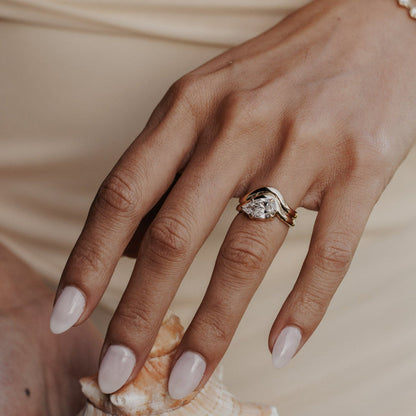 The Capri Pear Ring