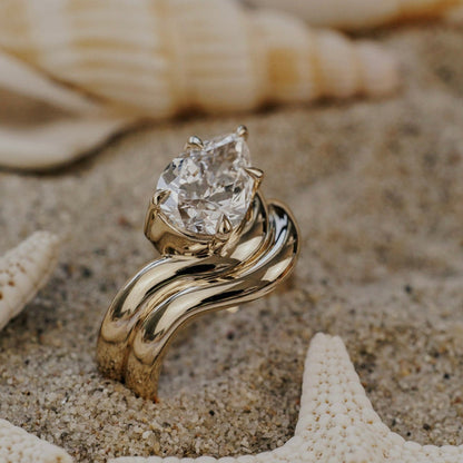 The Capri Pear Ring