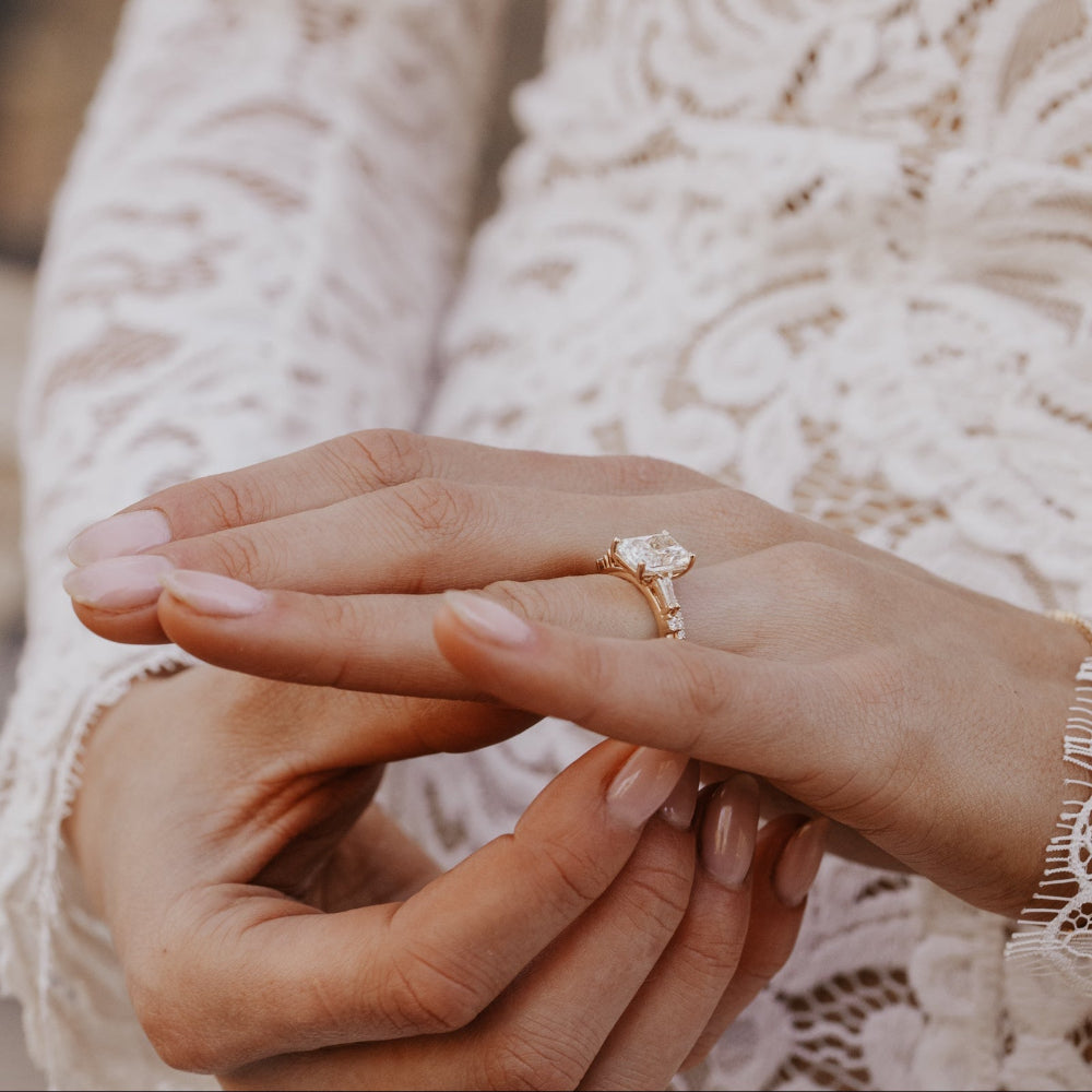 The Diane Radiant Cut Ring