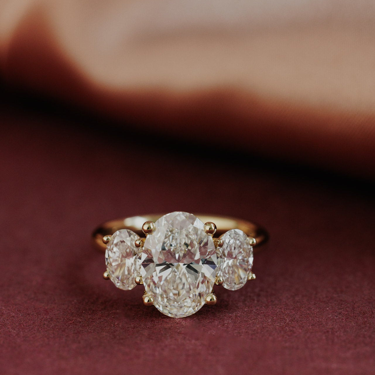 The Hannah Oval Ring