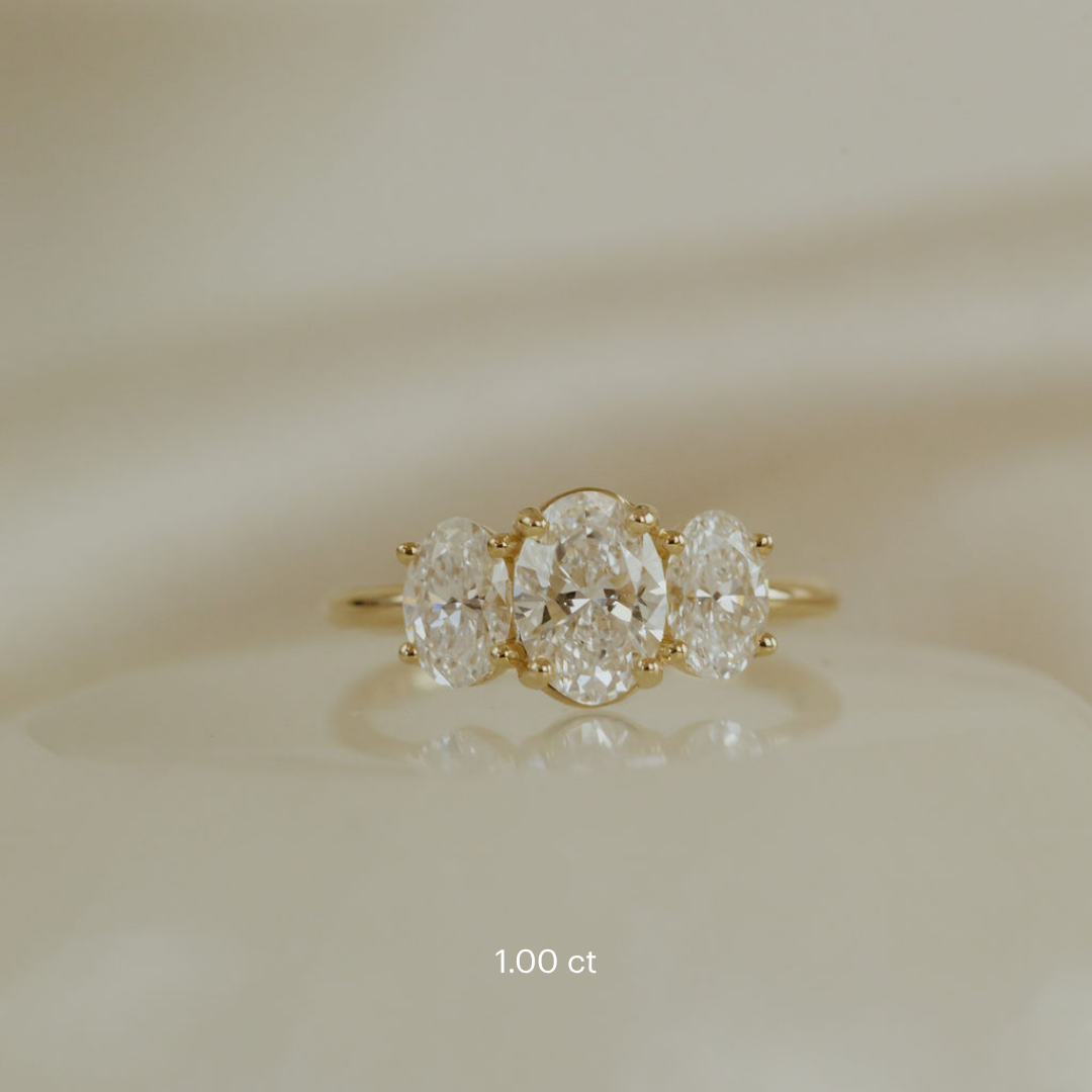 The Hannah Oval Ring