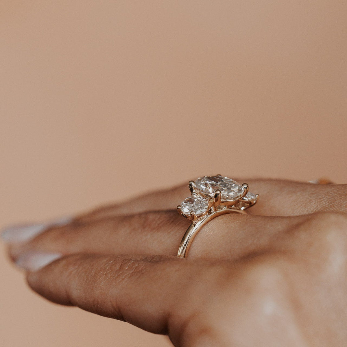 The Hannah Oval Ring