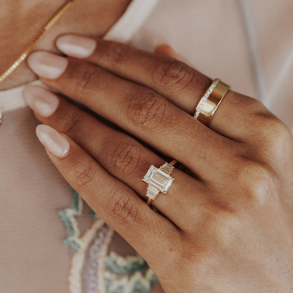 The Jolee Emerald Cut Ring