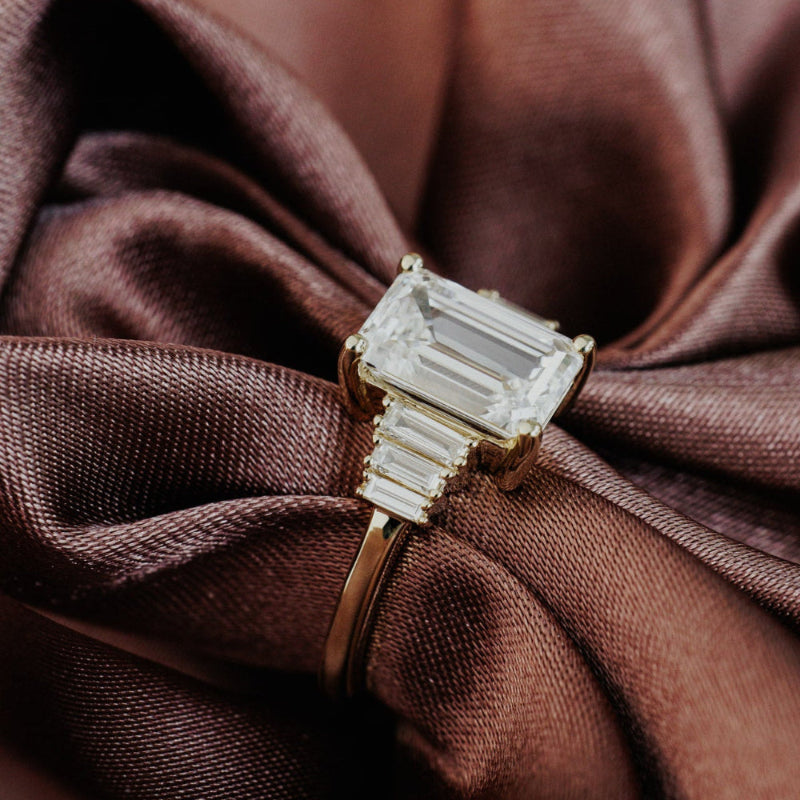The Jolee Emerald Cut Ring