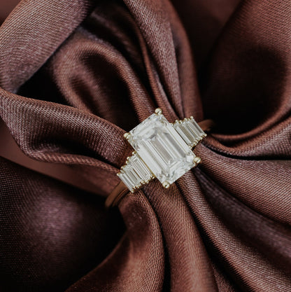 The Jolee Emerald Cut Ring