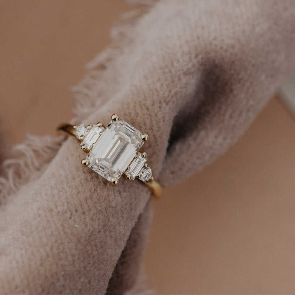 The Juliette Emerald Cut Ring