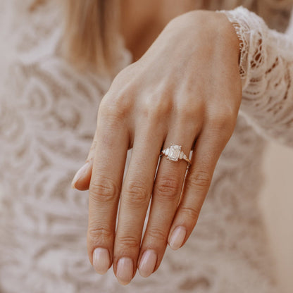 The Juliette Emerald Cut Ring