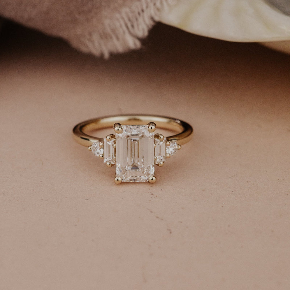 The Juliette Emerald Cut Ring