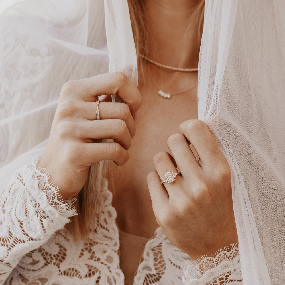 The Juliette Emerald Cut Ring