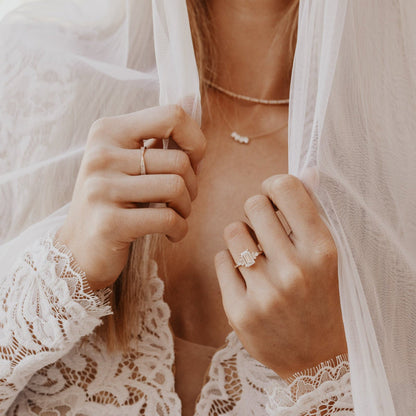 The Juliette Emerald Cut Ring
