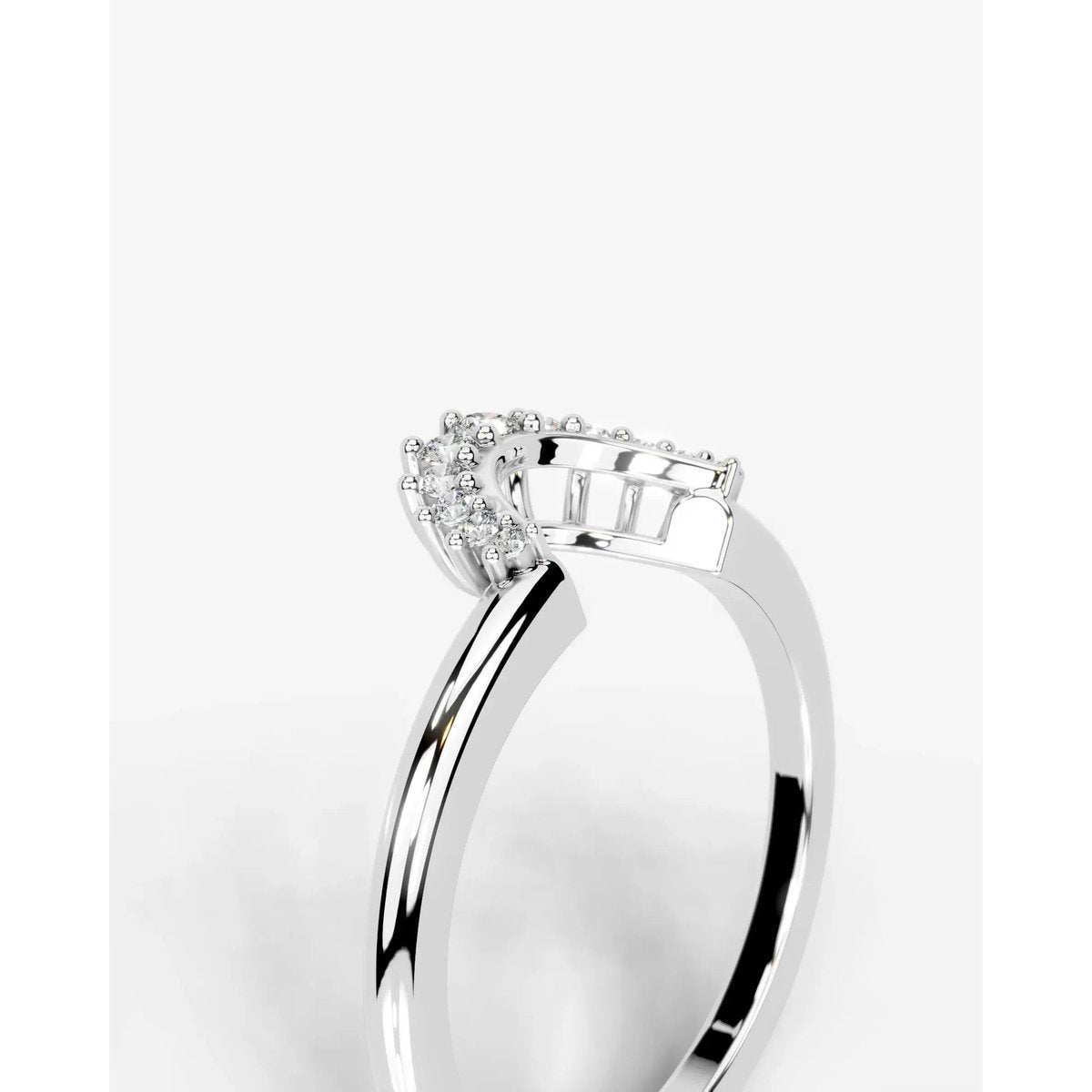 Tobi Lab Grown Round Diamond Wedding Ring - Platinum