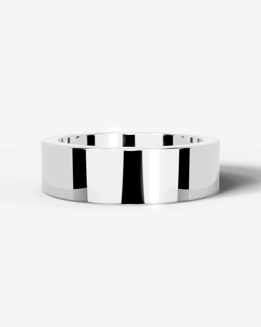 Travis Wedding Band Lab Grown Diamond Wedding Ring - Platinum - 6ct