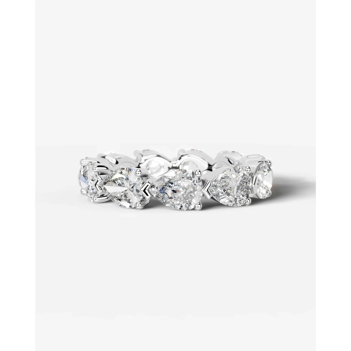 Tyrell Lab Grown Diamond Wedding Ring - White Gold - 18K - 6ct