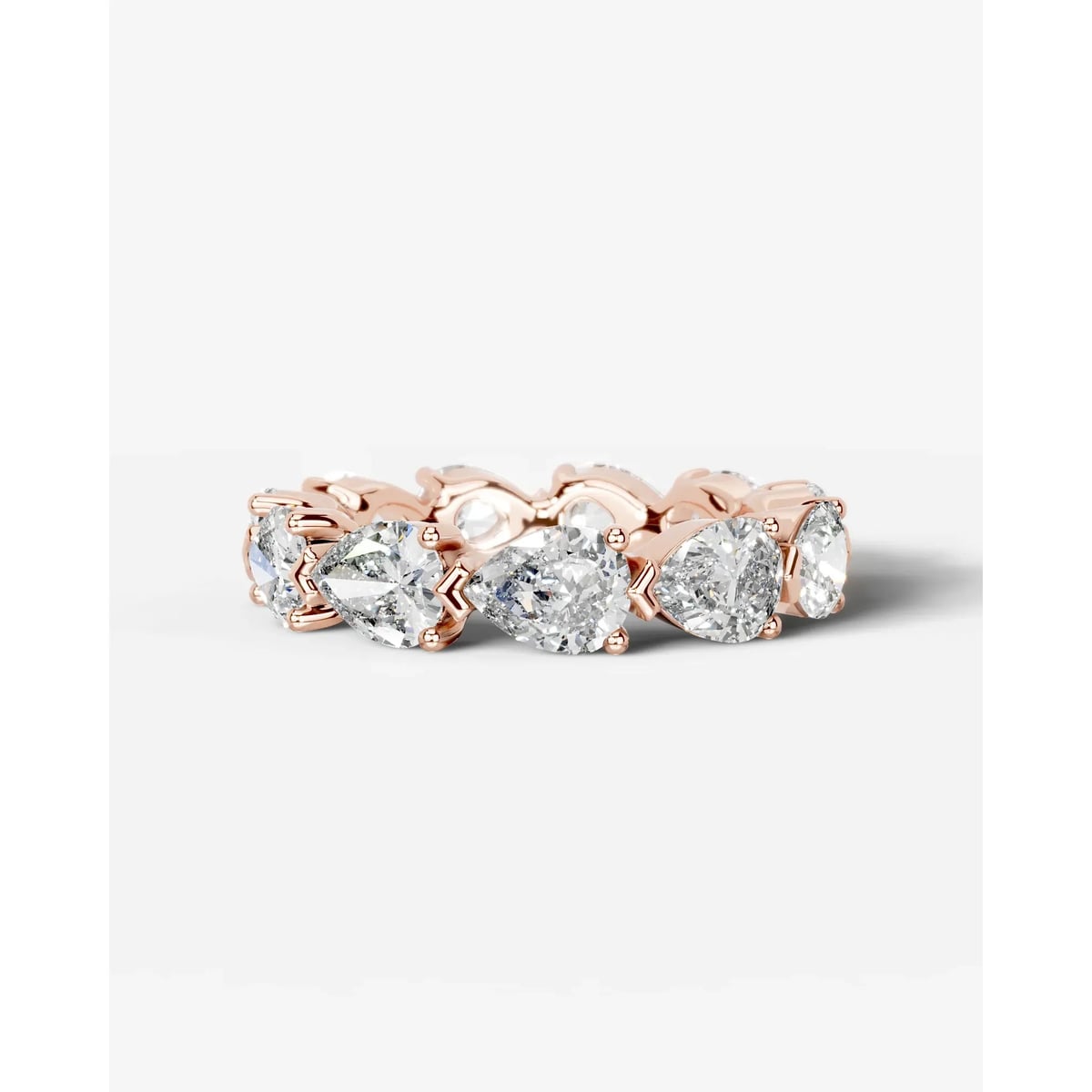 Tyrell Lab Grown Diamond Wedding Ring - Rose Gold