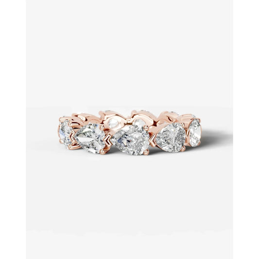 Tyrell Lab Grown Diamond Wedding Ring - Rose Gold