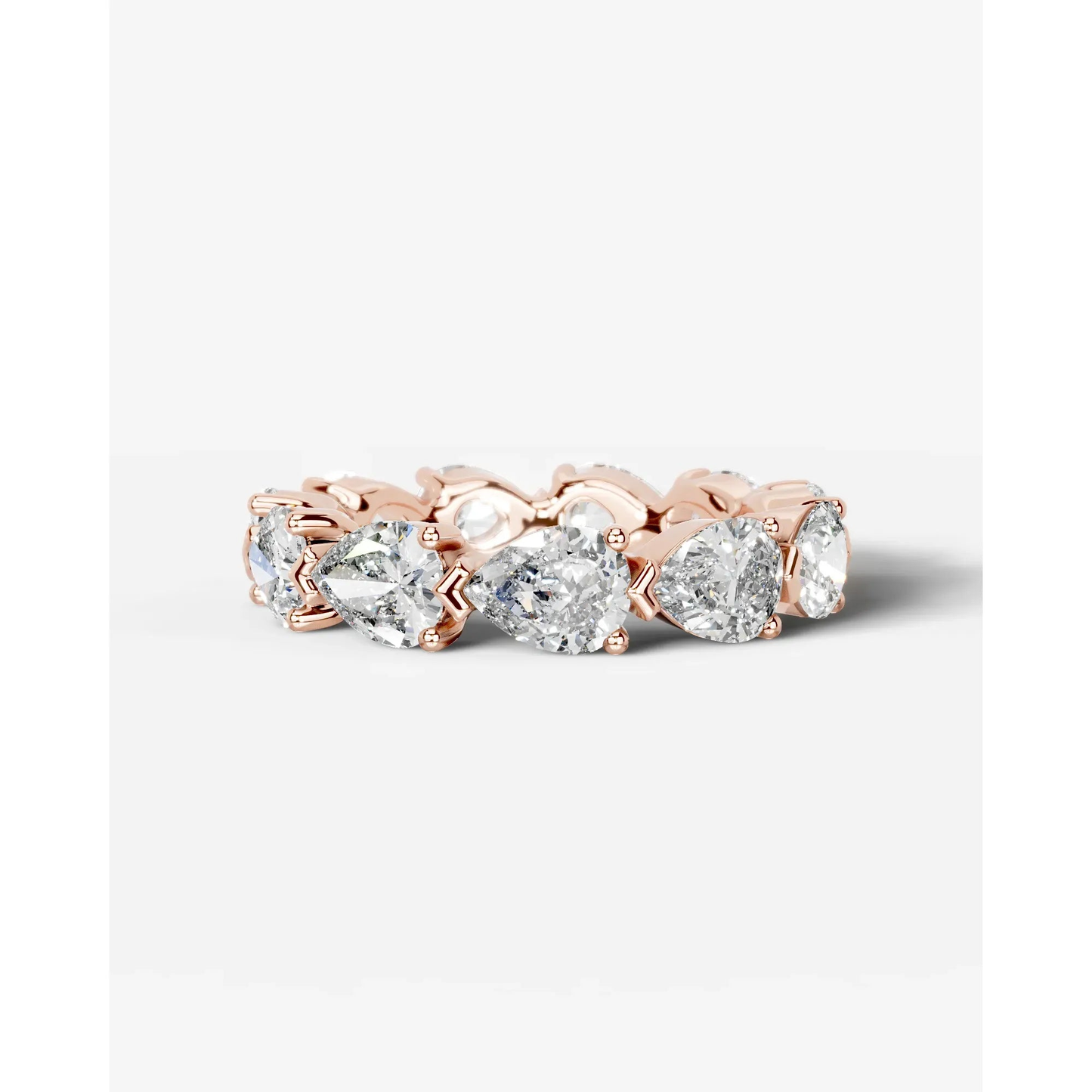 Tyrell Lab Grown Diamond Wedding Ring - Rose Gold - 18K - 6ct