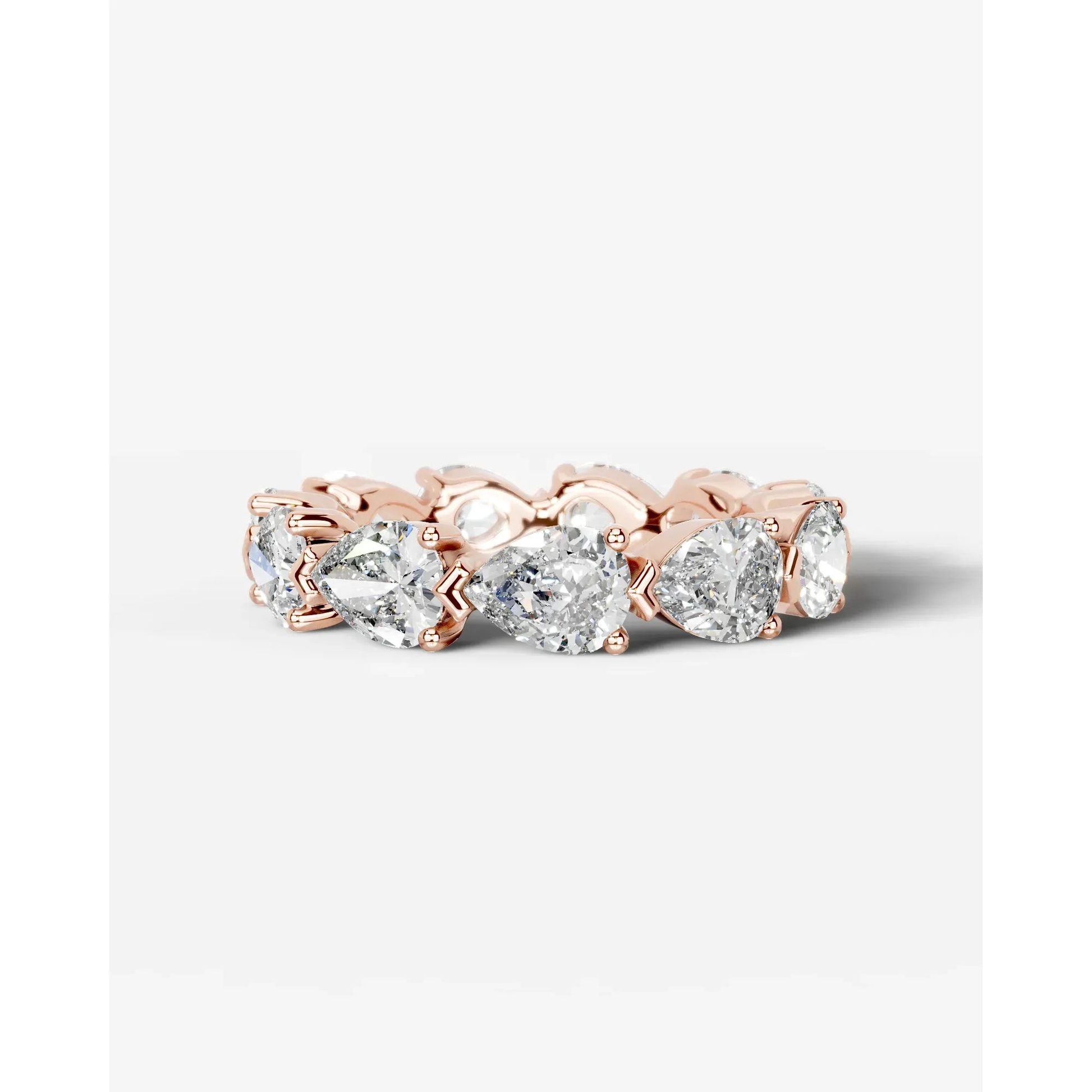 Tyrell Lab Grown Diamond Wedding Ring - Rose Gold - 18K - 6ct