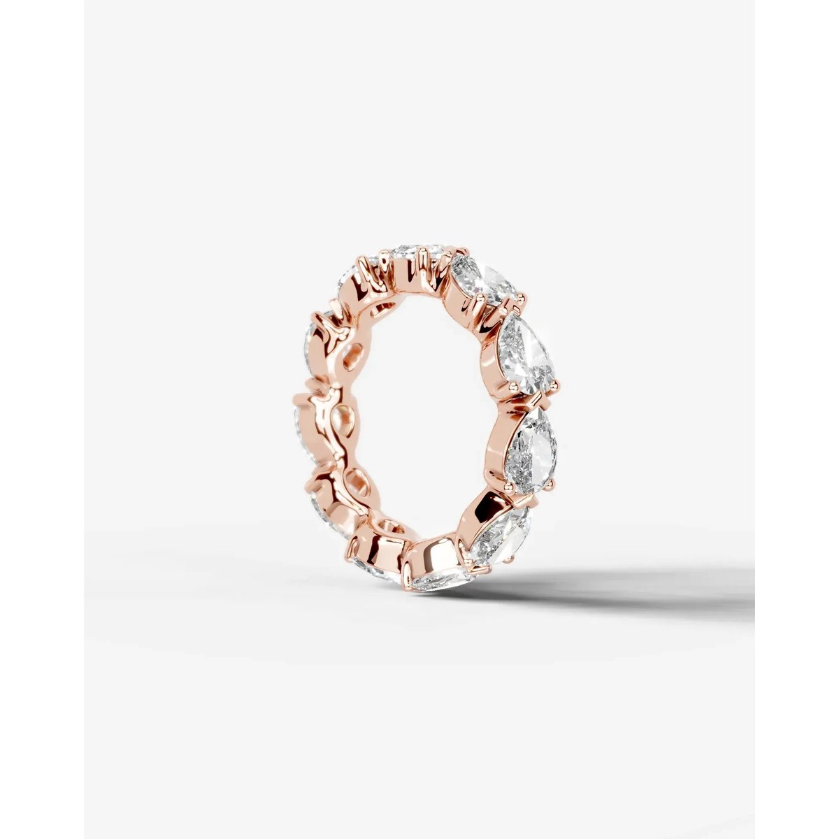Tyrell Lab Grown Diamond Wedding Ring - Rose Gold