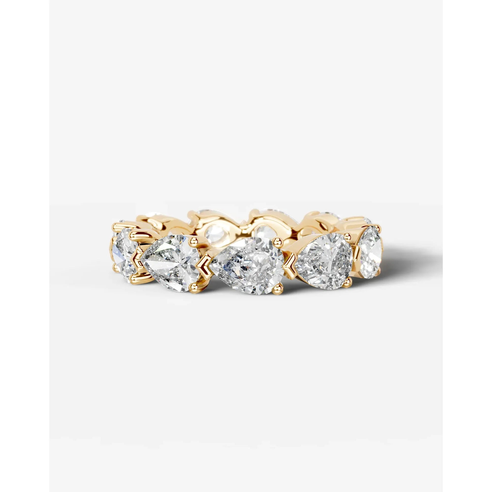 Tyrell Lab Grown Diamond Wedding Ring - Yellow Gold - 18K - 6ct