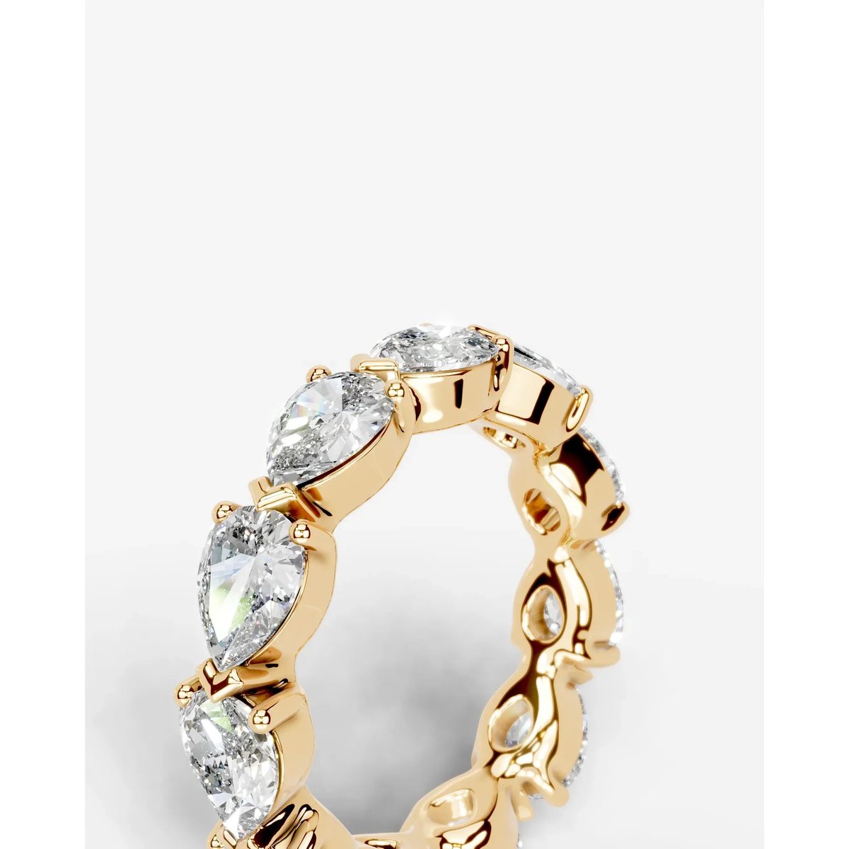 Tyrell Lab Grown Diamond Wedding Ring - Yellow Gold