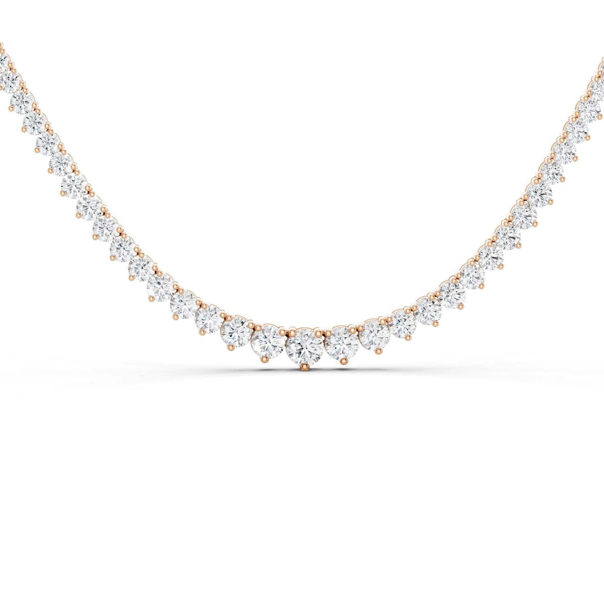 Graduated Tennis Necklace