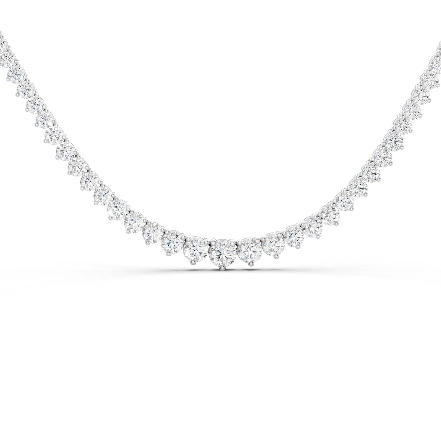 Graduated Tennis Necklace
