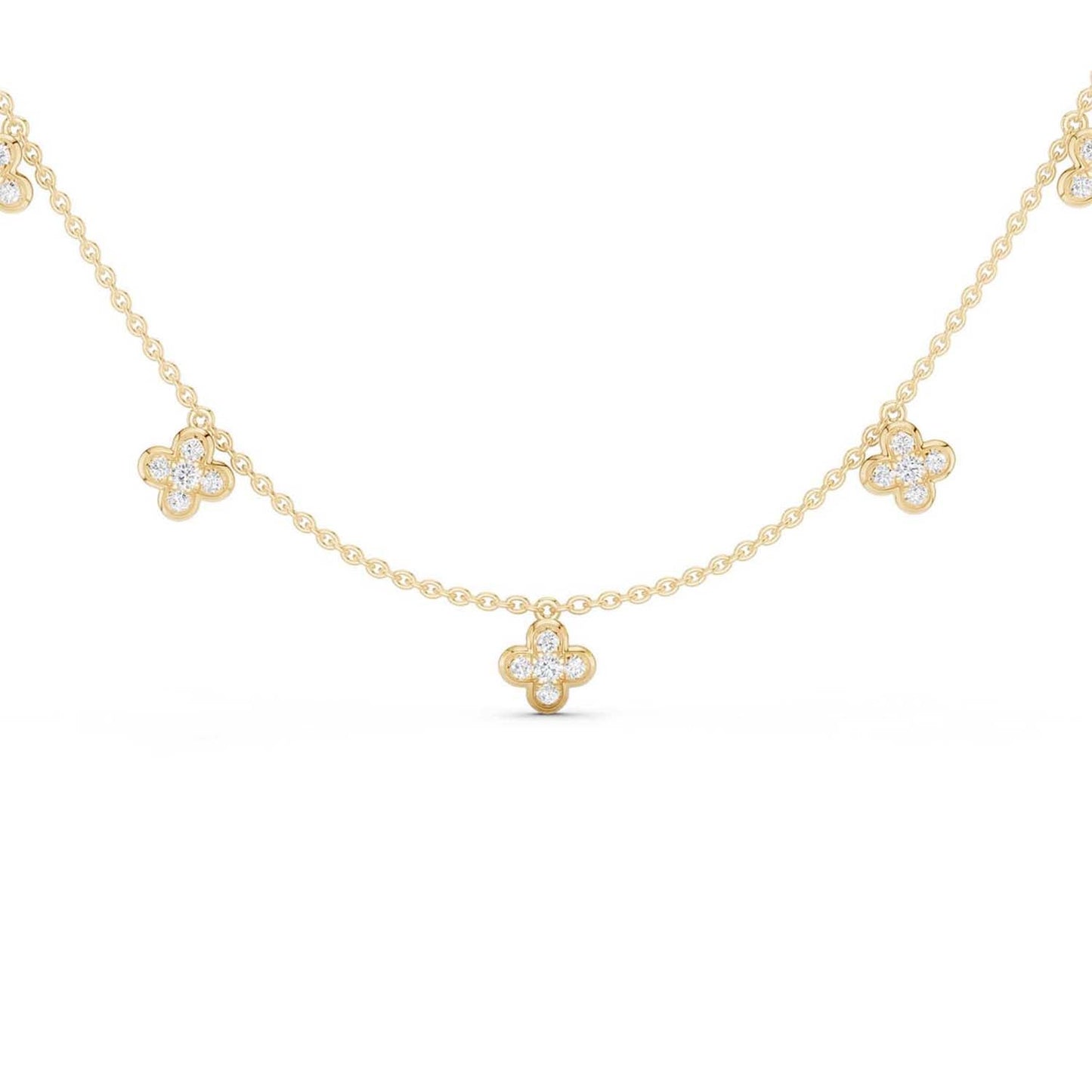 La Fleur Stationed Choker Necklace