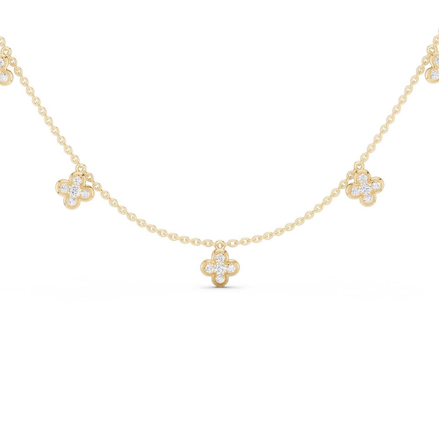 La Fleur Stationed Choker Necklace