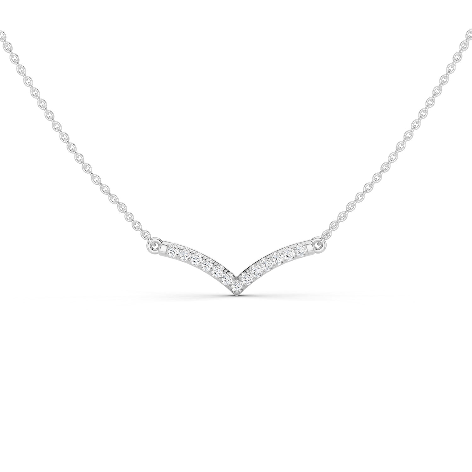 Ascending Chevron Necklace
