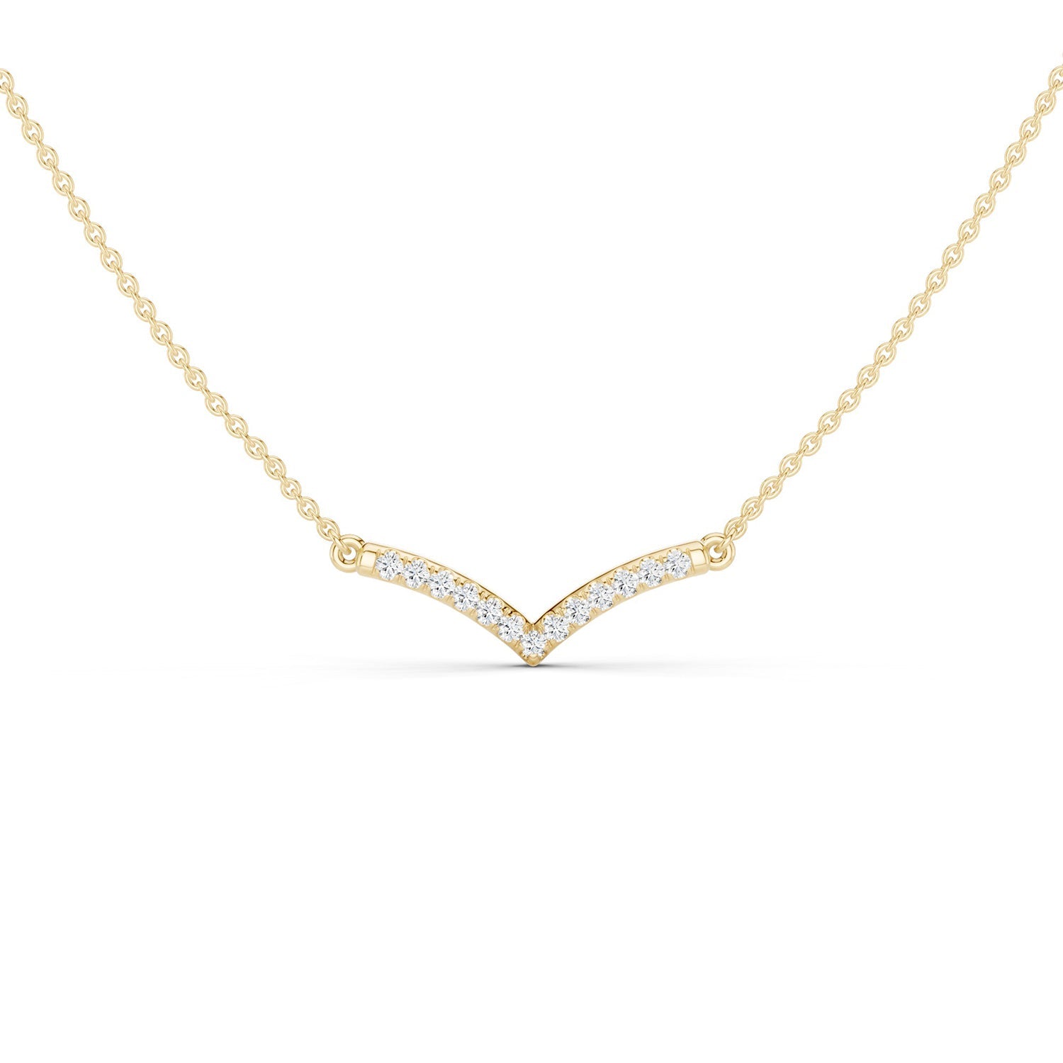 Ascending Chevron Necklace